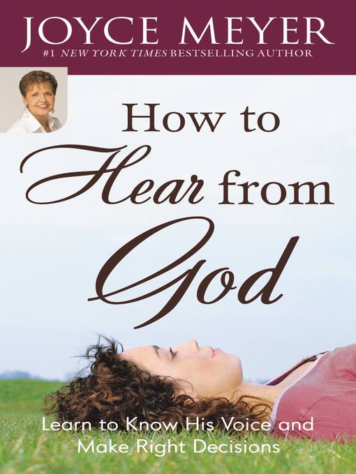 Title details for How to Hear from God Study Guide by Joyce Meyer - Wait list